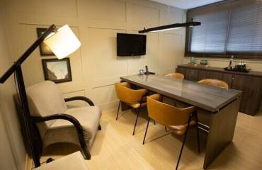 Sala para coaching e terapia