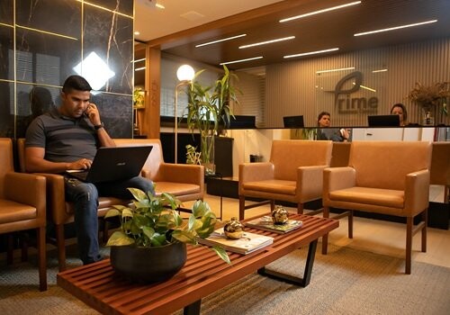 Estúdio fotográfico compartilhado