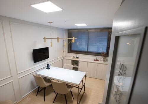 Sala para atendimento psicológico